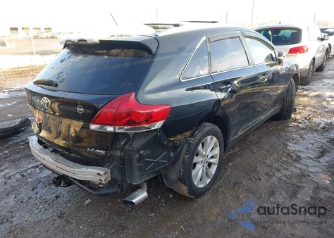 2015 Toyota Venza Le z USA, uszkodzony, nr VIN 4T3BA3BB4FU071602